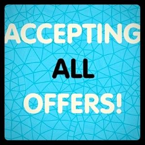 All reasonable offers accepted!